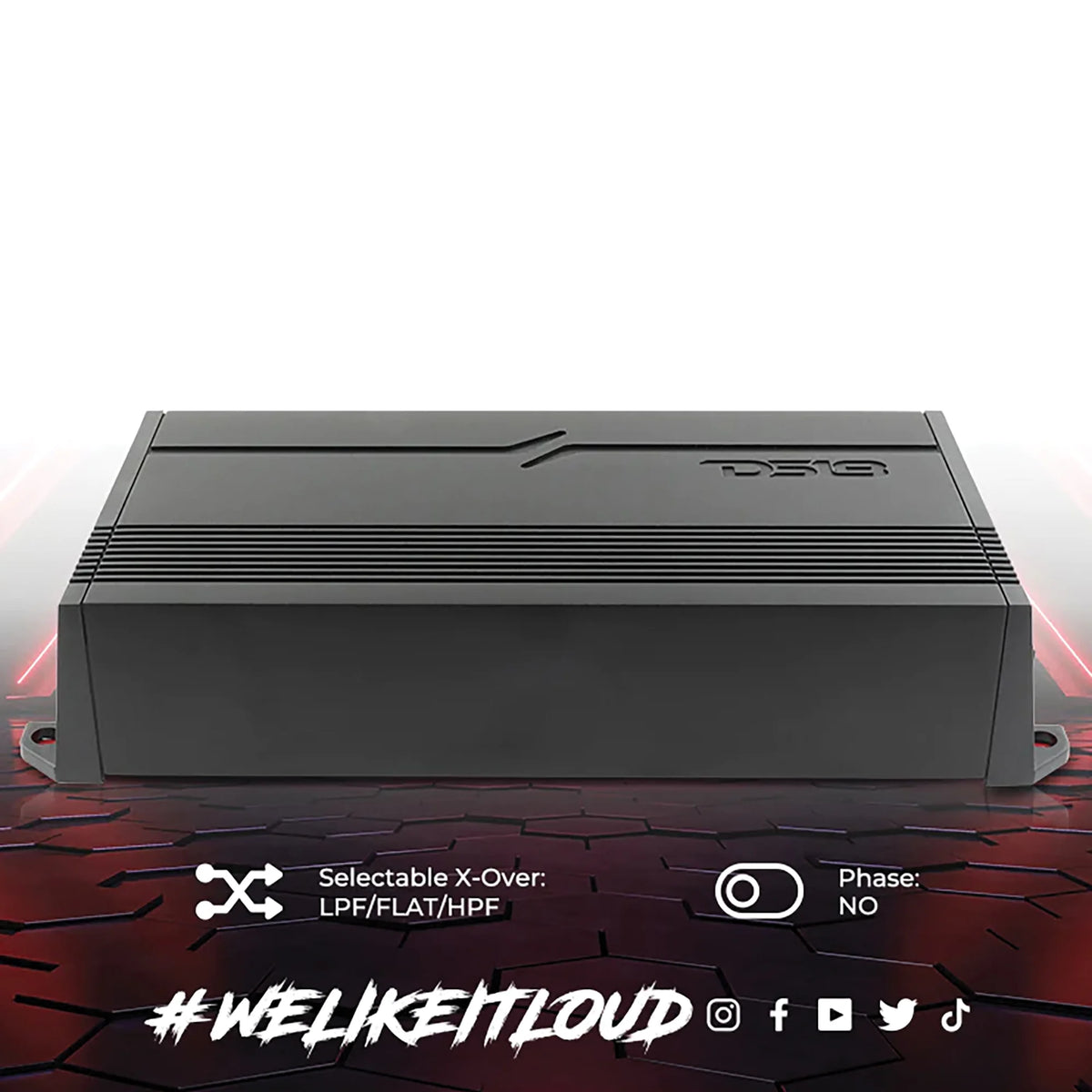 DS18 G1800.4D GEN - X 1, 800 - Watt - Max 4 - Channel Full - Range Class D Amp