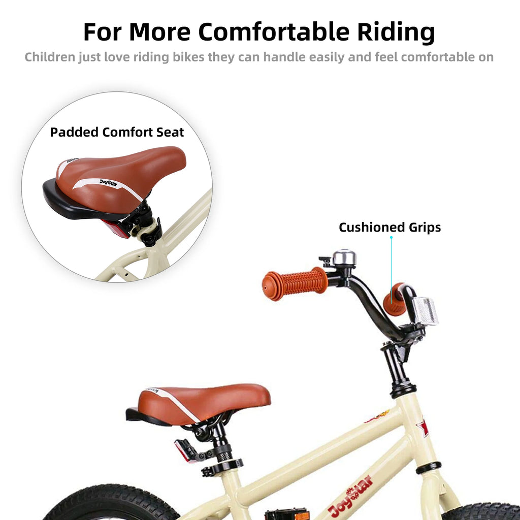 JOYSTAR Kids Bike for Ages 2 - 12 Years Old Boys Girls, 12 - 20 in BMX Style Kid'S Bikes, Multiple Colors