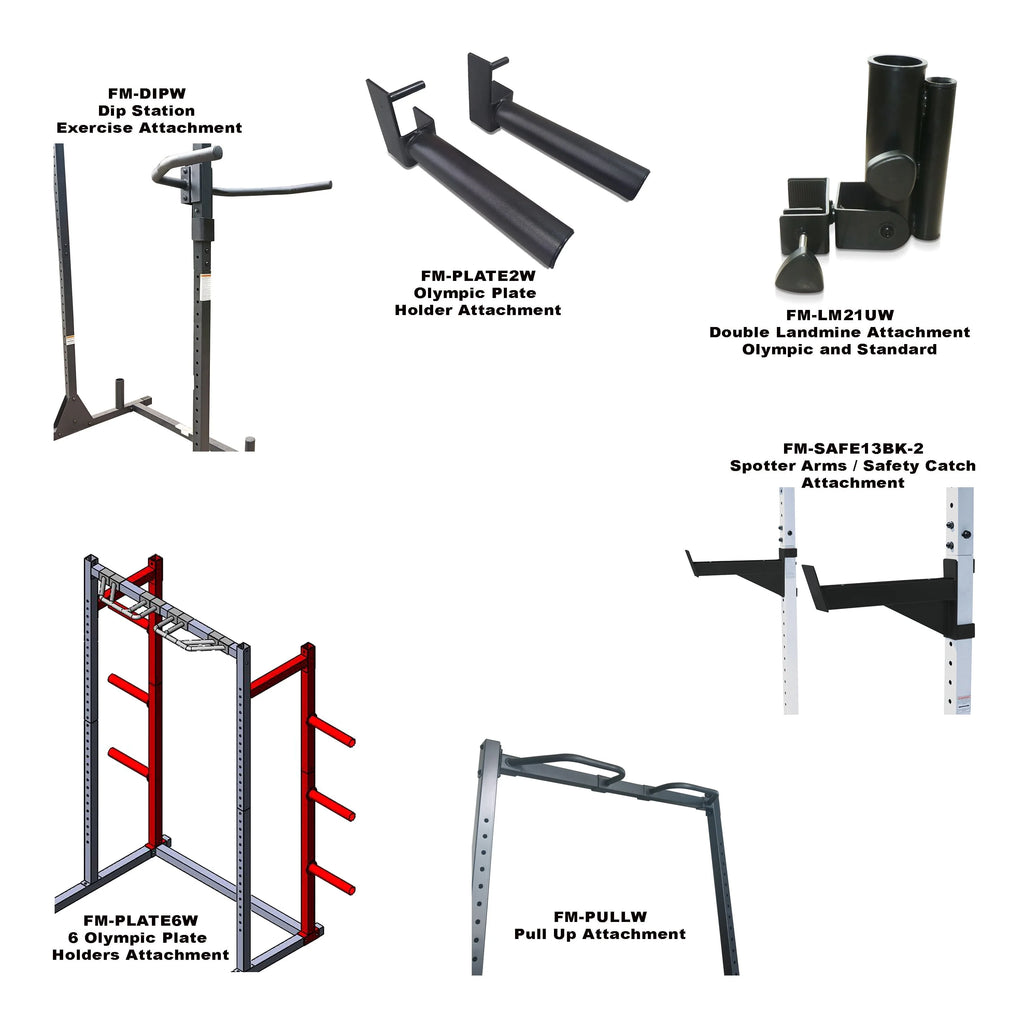 CAP Barbell Multi - Functional Power and Squat Rack with Bar Holder