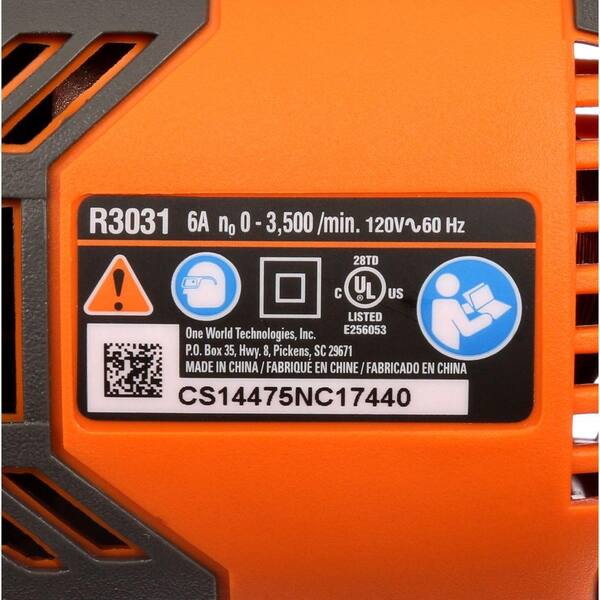 Thru Cool 6 Amp Corded 1-Handed Orbital Reciprocating Saw Kit