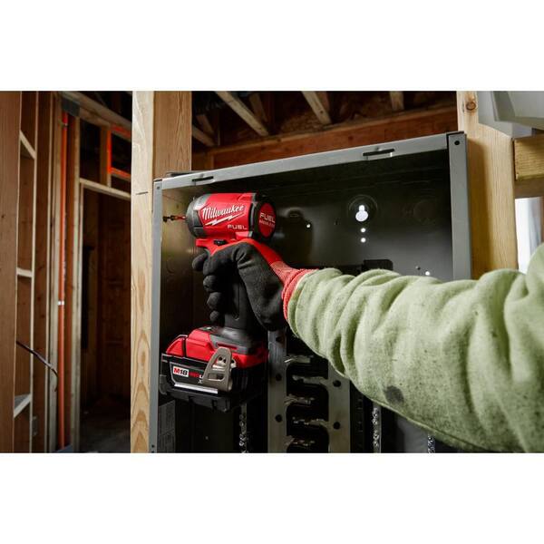 M18 FUEL 18-Volt Li-Ion Brushless Cordless Hammer Drill and Impact Driver Combo Kit (2-Tool) w/4 Batteries & Work Light