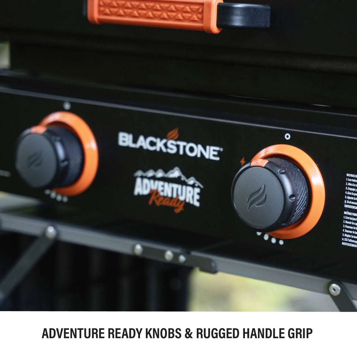 Blackstone Adventure Ready 2 - Burner 22" Propane Griddle with Hard Cover in Black