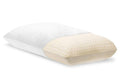 Eco Terra Natural Latex Pillow, King (34" x 16") / Solid