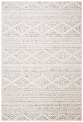 Safavieh Tulum Lakisha Southwestern Area Rug, Ivory/Grey, 12' x 15'