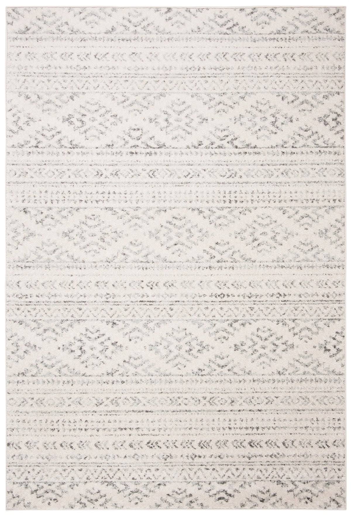 Safavieh Tulum Lakisha Southwestern Area Rug, Ivory/Grey, 12' x 15'