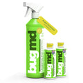BugMD Starter Kit - Pest Oil Insect Solution Concentrate (2 Pack) - Plant-Powered Home Bug Spray, Bed Bug Killer + Reusable Spray Bottle