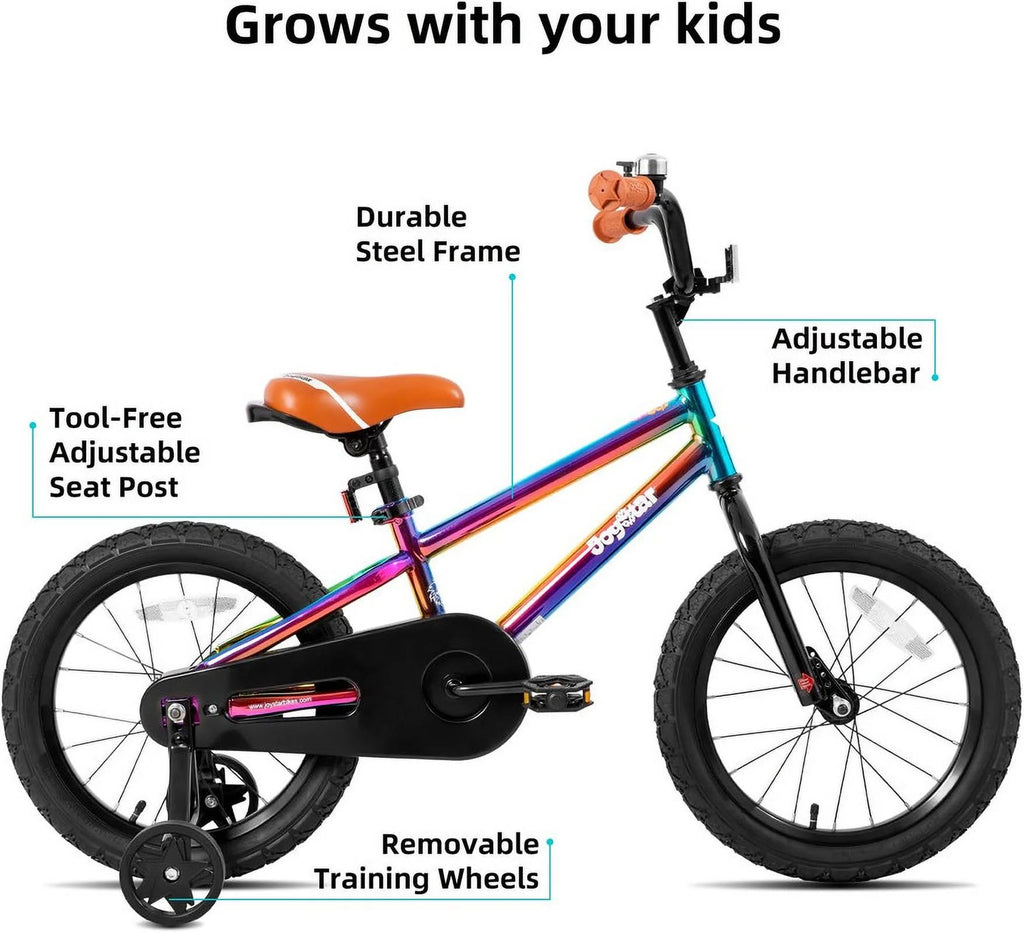 JOYSTAR Kids Bike for Ages 2 - 12 Years Old Boys Girls, 12 - 20 in BMX Style Kid'S Bikes, Multiple Colors