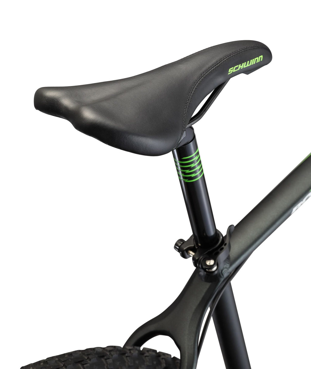 29-in. Boundary Mens Mountain Bike. Black and Green