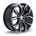 RTX Black Widow 17x7.5 5x112 ET42 CB66.6 Black Machined Wheel