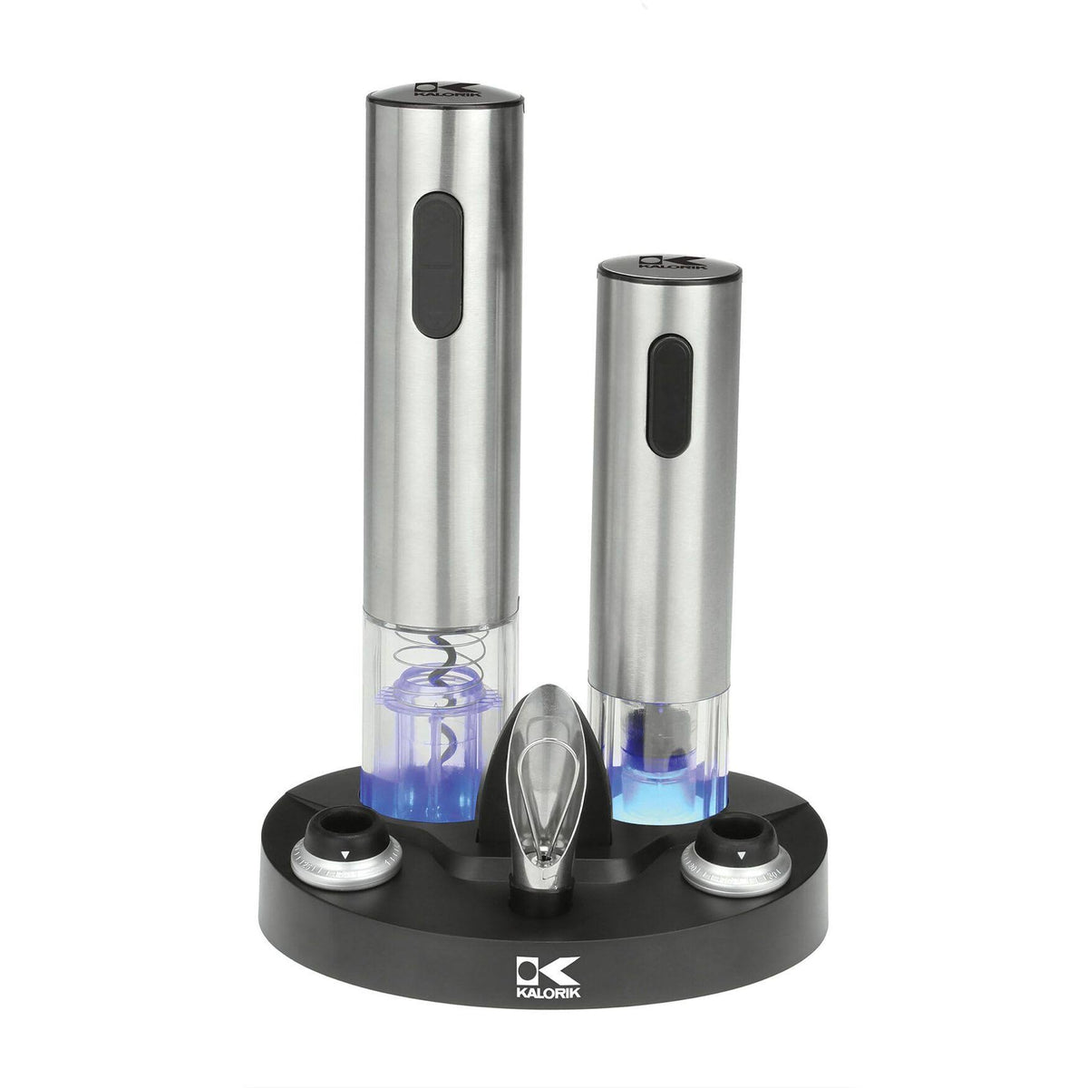 Kalorik Wine Lovers Wine Opening Set, Black