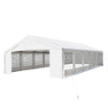 Jenifer 39.5 ft. W x 19.5 ft. D Steel Party Tent Arlmont & Co.