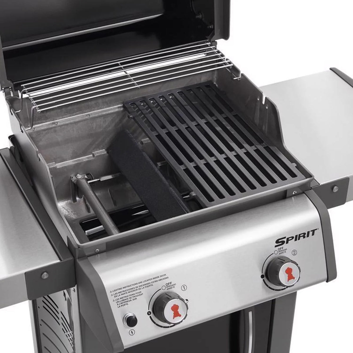 Spirit E-210 2 Burner Liquid Propane Grill Black