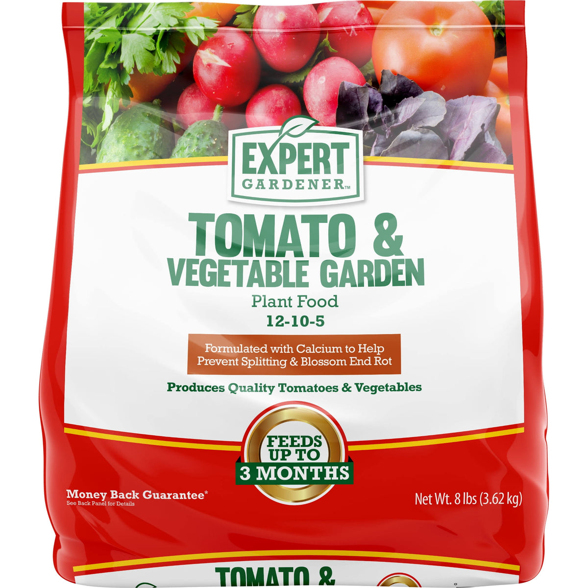 Expert Gardener Tomato & Vegetable Garden Plant Food Fertilizer - 8 lb