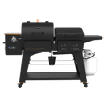 Pit Boss Charleston 1000 Sq in Pellet Grill/Gas Griddle Combo - Onyx Series